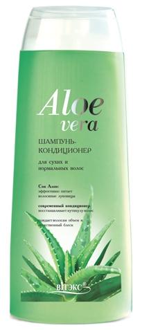 Изображение товара Белита алоэ вера шампунь-кондиционер для сухих и нормальных волос, 500 мл Белита алоэ вера шампунь-кондиционер для сухих и нормальных волос, 500 мл фотография