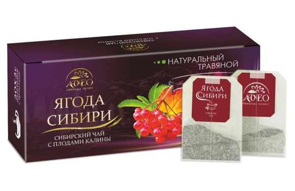 Изображение товара Калина (ягода) чайный напиток Алсу №20 пакетированный Калина (ягода) чайный напиток Алсу №20 пакетированный фотография