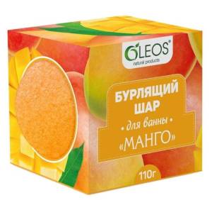 Бурлящий шар Манго Oleos 110г