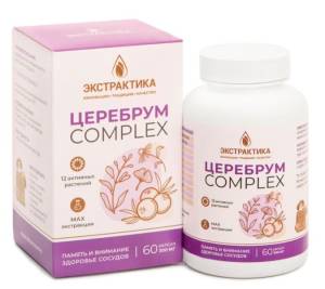 Комплекс Церебрум Экстрактика Пчела и человек 60 капсул