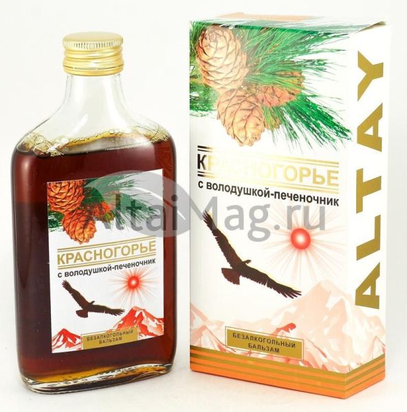 Изображение товара Бальзам Красногорье с володушкой (печеночник) Бальзам Красногорье с володушкой (печеночник) фотография