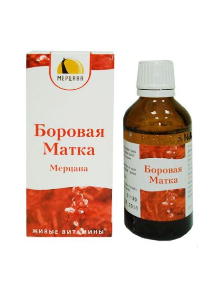 Изображение товара Боровая матка «Мерцана», 50 мл Боровая матка «Мерцана», 50 мл фотография