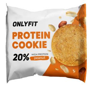 Печенье протеиновое OnlyFit неглазированное Арахис 35г