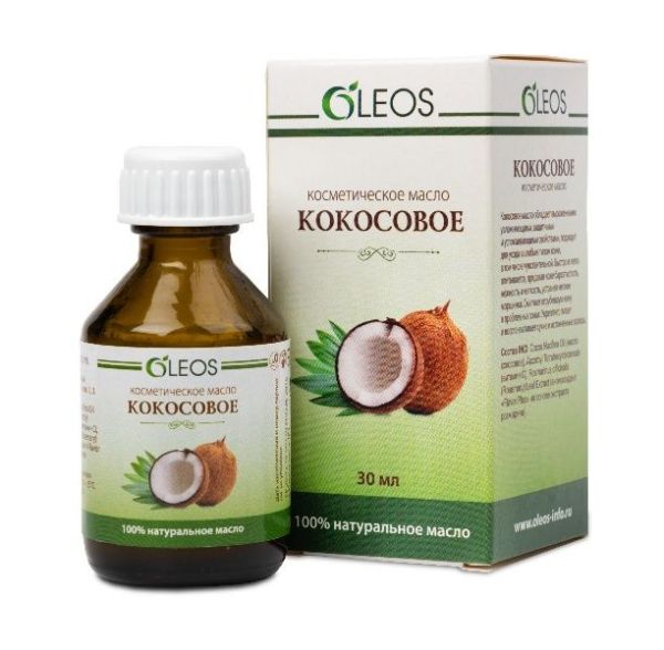 Изображение товара Косметическое масло Кокосовое Oleos 30мл Косметическое масло Кокосовое Oleos 30мл фотография