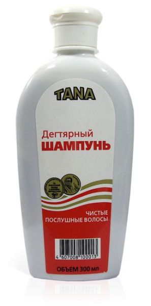 Изображение товара Шампунь дегтярный тана твинс тэк против перхоти 300мл Шампунь дегтярный тана твинс тэк против перхоти 300мл фотография