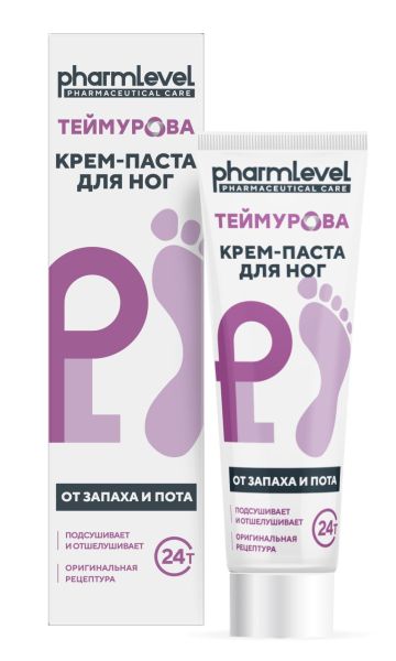 Изображение товара Крем-паста для ног Теймурова от запаха и пота Зеленая дубрава 50г Крем-паста для ног Теймурова от запаха и пота Зеленая дубрава 50г фотография